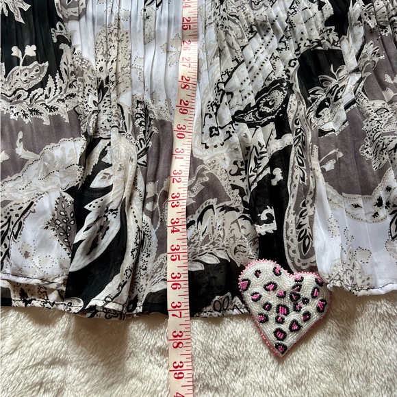 Ladies Jessica Pleated Midi Skirt - Picture 6 of 8